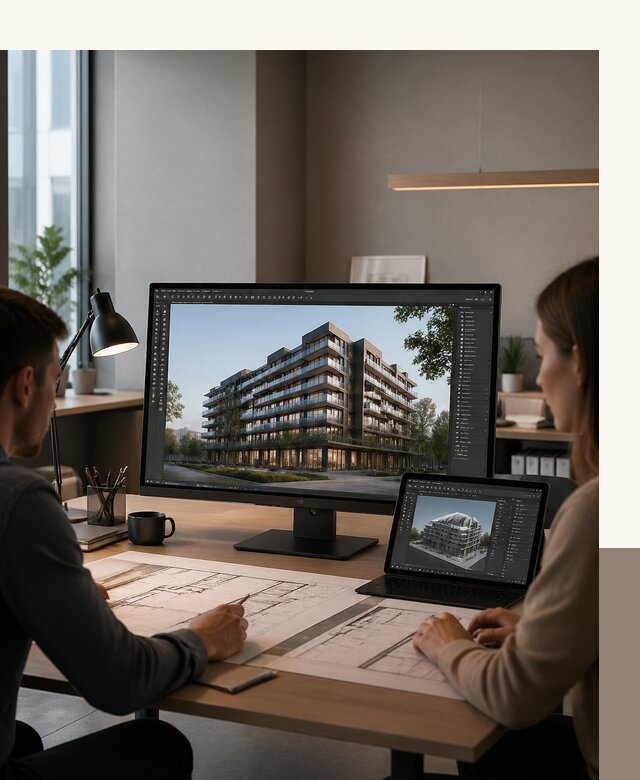 3D визуализация архитектуры и объектов строительства в Реже