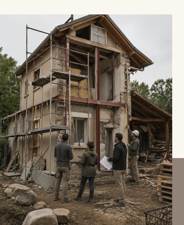 Реконструкция загородного дома под ключ в Реже от бюро