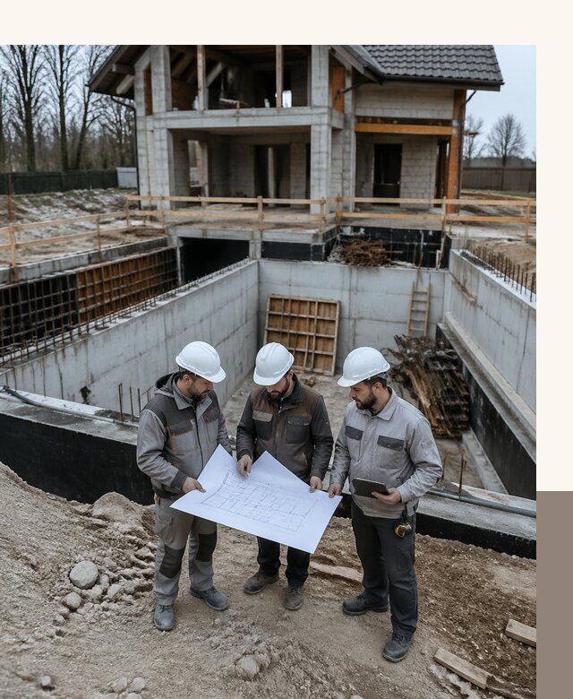 Проектирование и строительство домов с подвалом под ключ в Реже