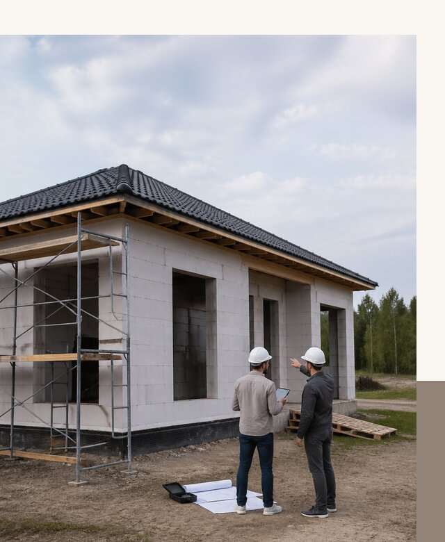 Проектирование одноэтажных домов из газобетона в Реже